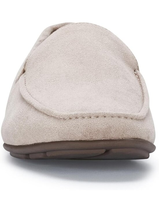 ?Men\'s Beige Suede Slip-On Comfortable Round Toe Non Slip Fashion Loafers main image 5